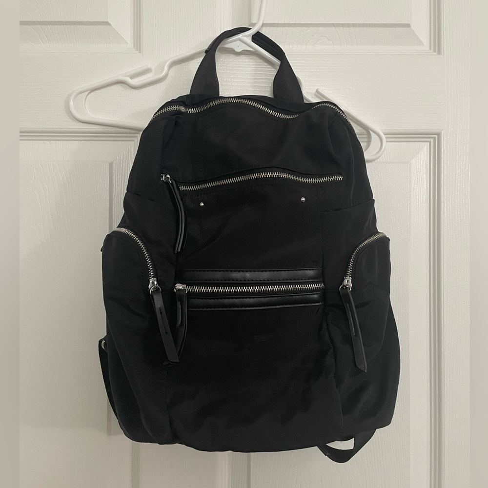 Black backpack